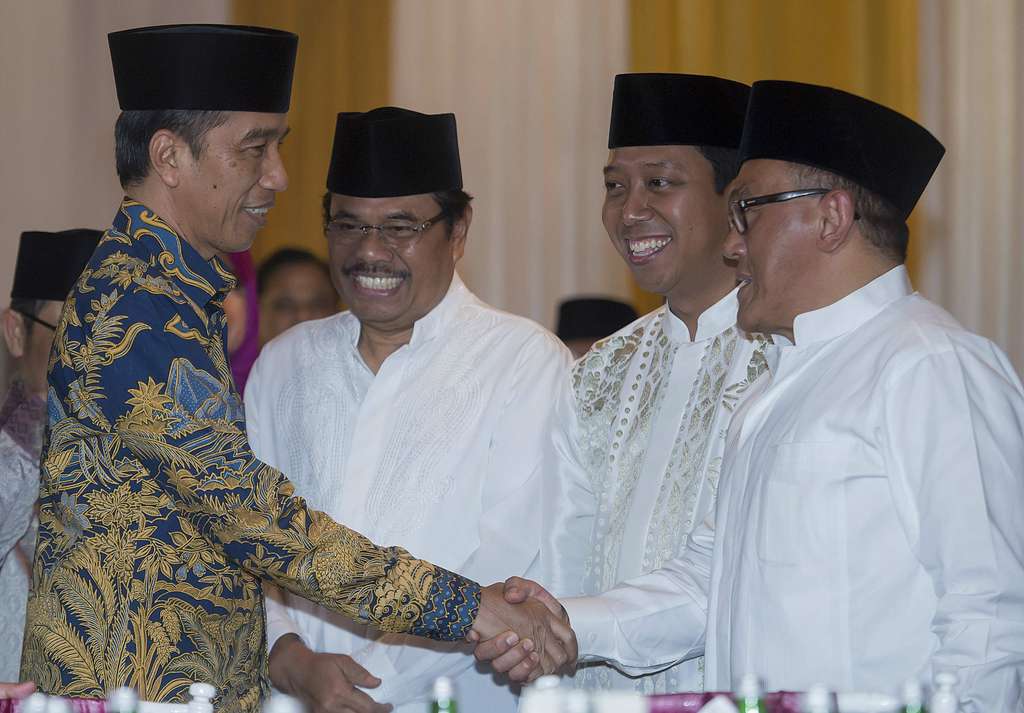 Momen Presiden Bukber di Kediaman Ketua DPR