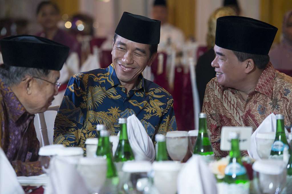 Momen Presiden Bukber di Kediaman Ketua DPR