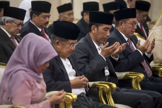 Presiden Jokowi Gelar Peringatan Nuzulul Quran di Istana