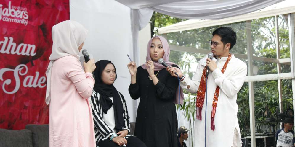 Momen Seru `Ramadan Garage Sale` di Bandung