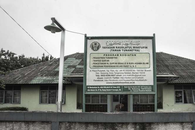 Alquran Braille dari Serpong