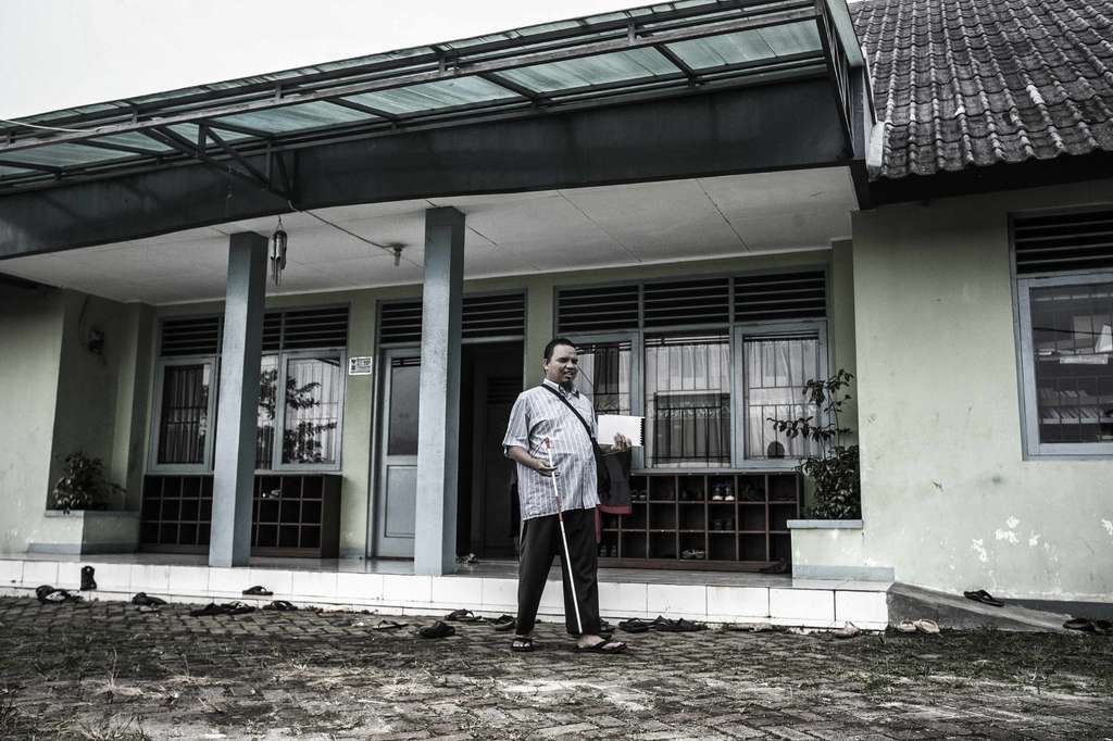 Alquran Braille dari Serpong