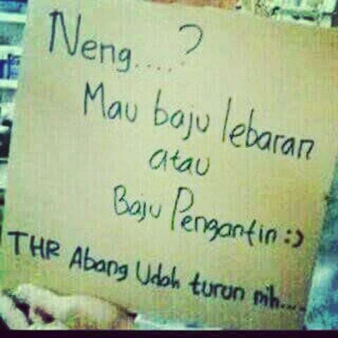 Meme Lucu THR, Lebaran Semakin Dekat...