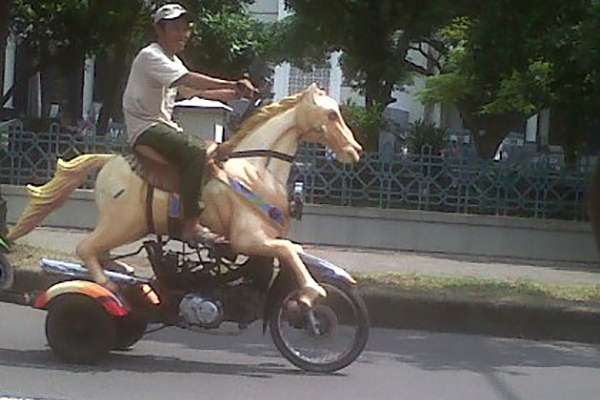10 Foto `Hanya di Indonesia`, Bakal Bikin Senyum Sendiri