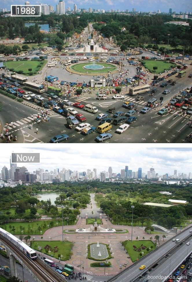 Perubahan Luar Biasa Kota-kota Dunia dalam `Waktu Singkat`