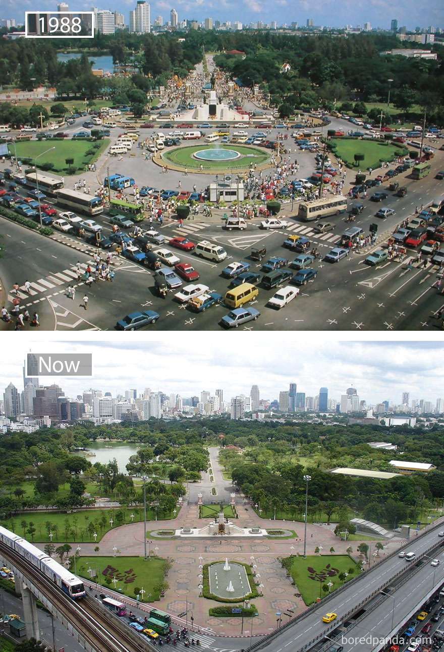 Perubahan Luar Biasa Kota-kota Dunia dalam `Waktu Singkat`