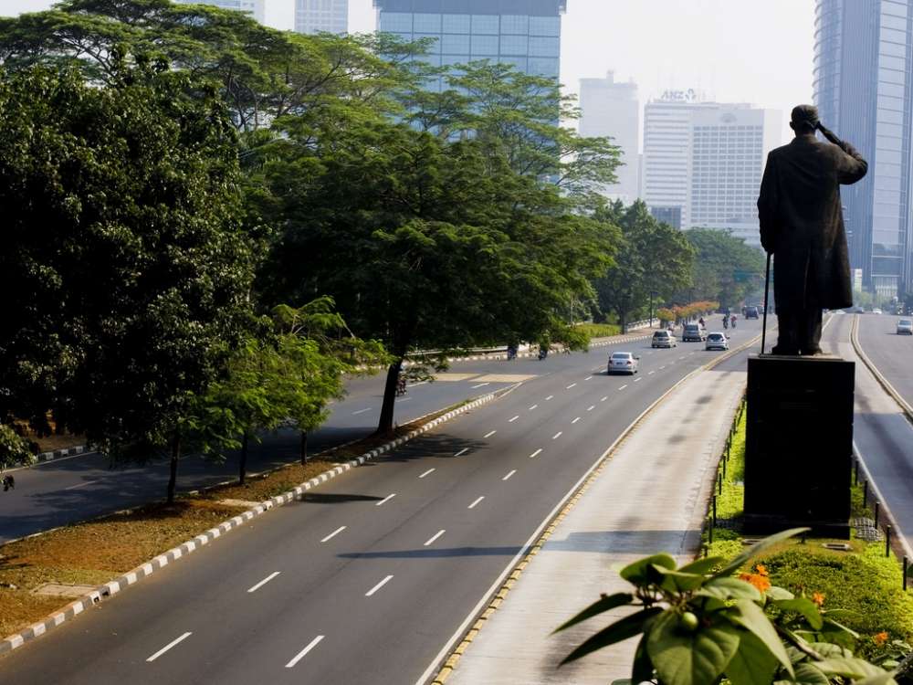 Penampakan Jakarta Sepi Ditinggal Mudik, Bikin Susah Move On