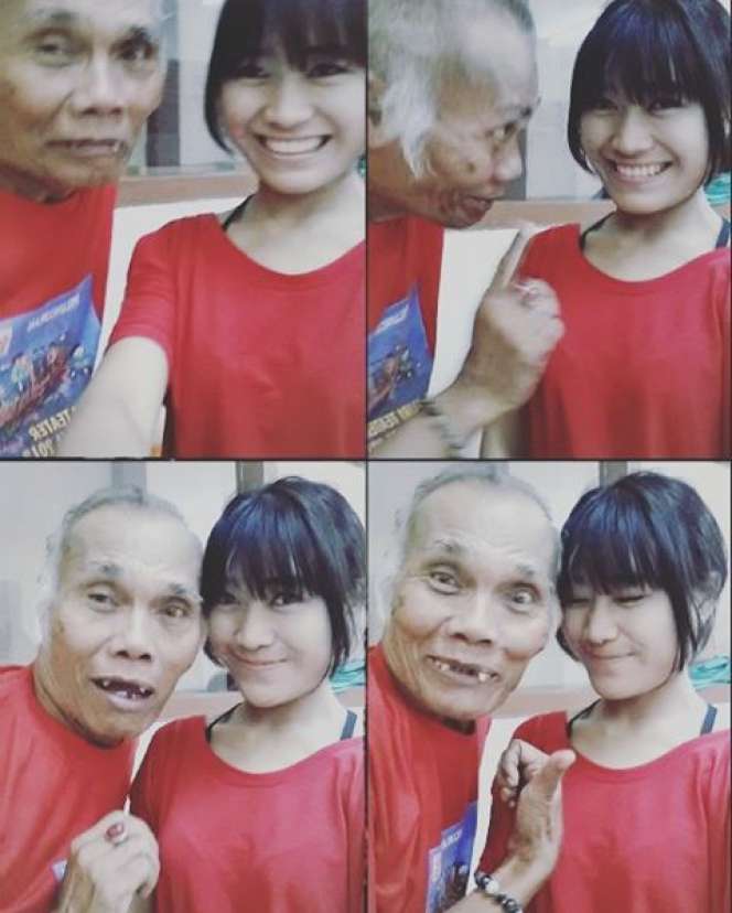 Pesona Anak Pelawak Boneng, Bak Artis K-Pop