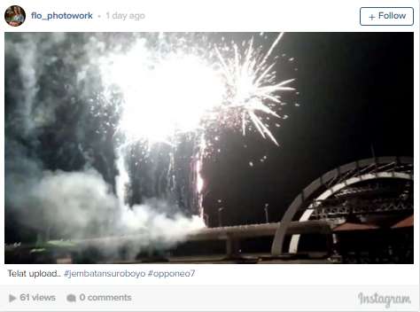 `Jembatan Suroboyo` dari Jepretan Netizens