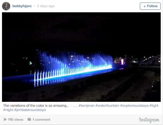 `Jembatan Suroboyo` dari Jepretan Netizens