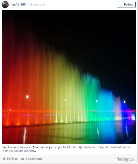 `Jembatan Suroboyo` dari Jepretan Netizens
