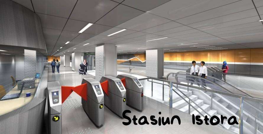 Kerennya Penampakan Stasiun MRT Jakarta