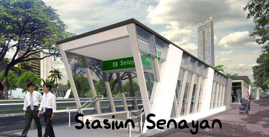 Kerennya Penampakan Stasiun MRT Jakarta