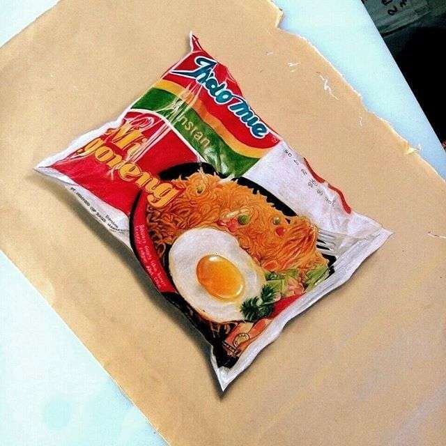 Gambar Tangan 3D Asli Indonesia, Luar Biasa!