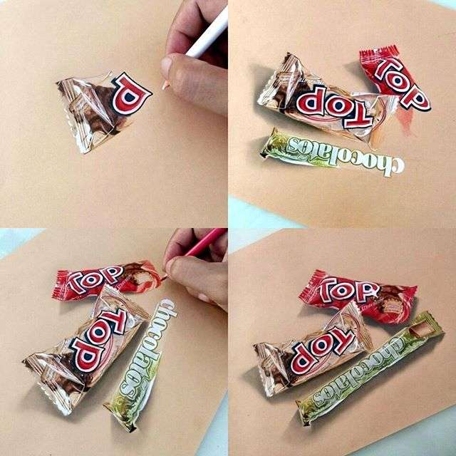 Gambar Tangan 3D Asli Indonesia, Luar Biasa!