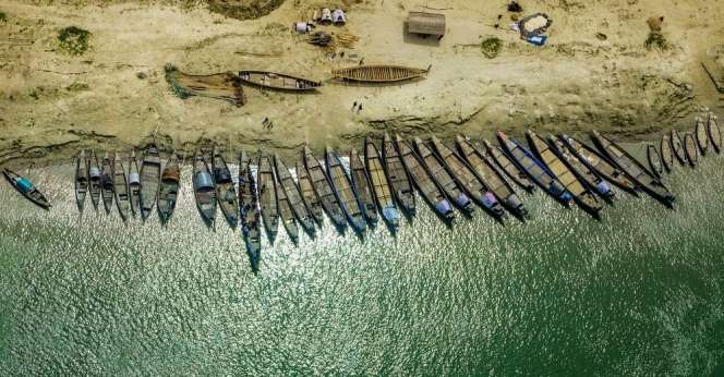 Potret Keindahan Bangladesh dari Ketinggian Pesawat