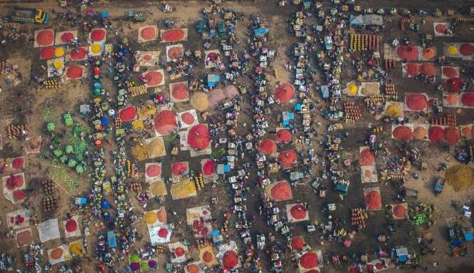 Potret Keindahan Bangladesh dari Ketinggian Pesawat