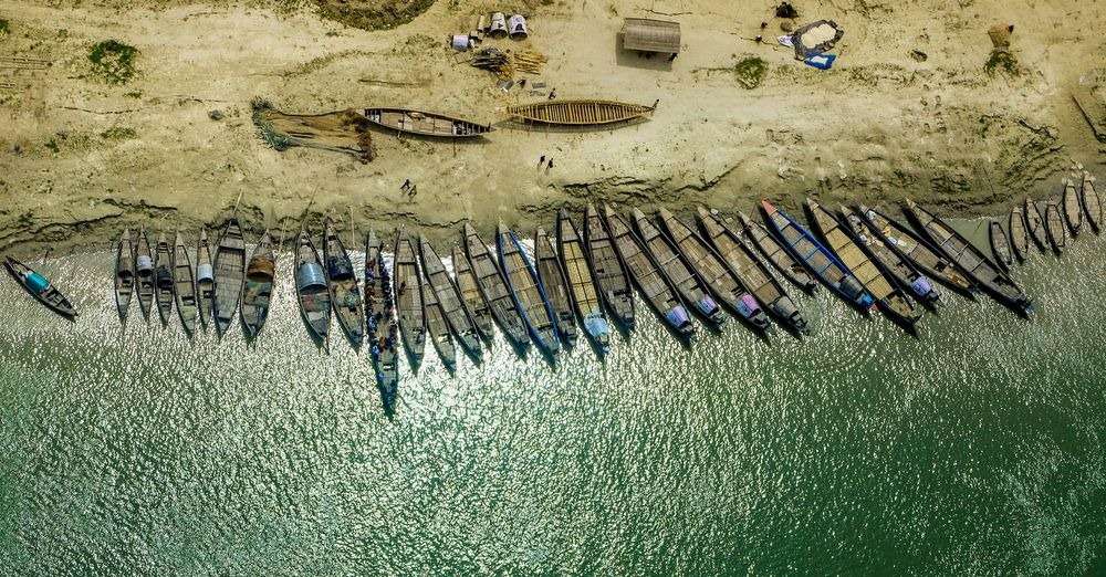 Potret Keindahan Bangladesh dari Ketinggian Pesawat