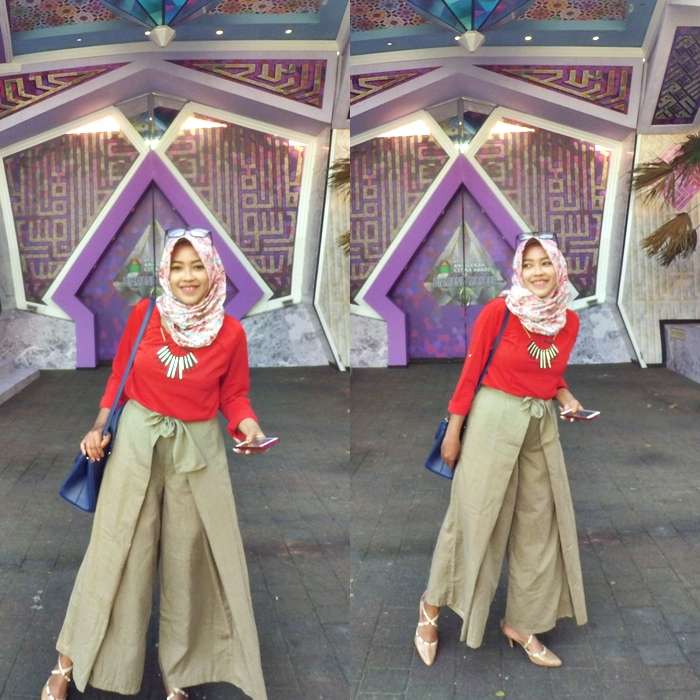 #HOTD: `Palazzo Pants` Bikin Darawahyu Maretna Bebas Gerak