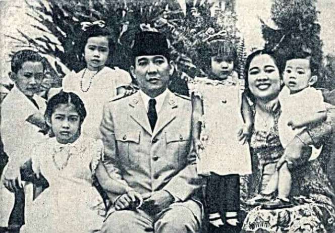 Potret Keluarga para Presiden RI