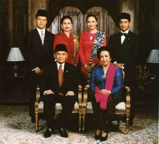Potret Keluarga para Presiden RI