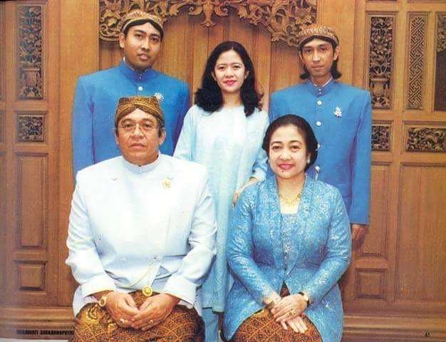 Potret Keluarga para Presiden RI