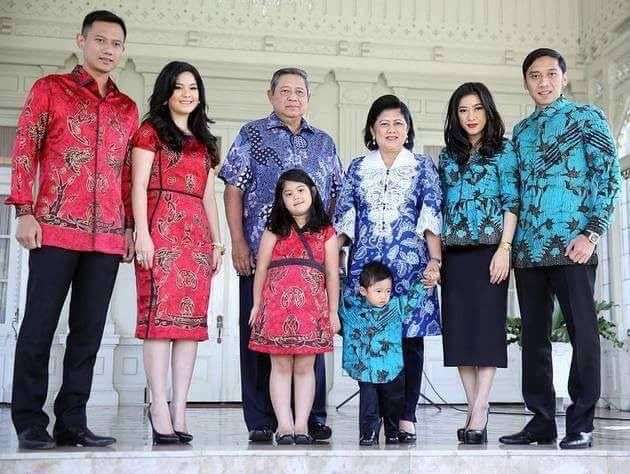 Potret Keluarga para Presiden RI