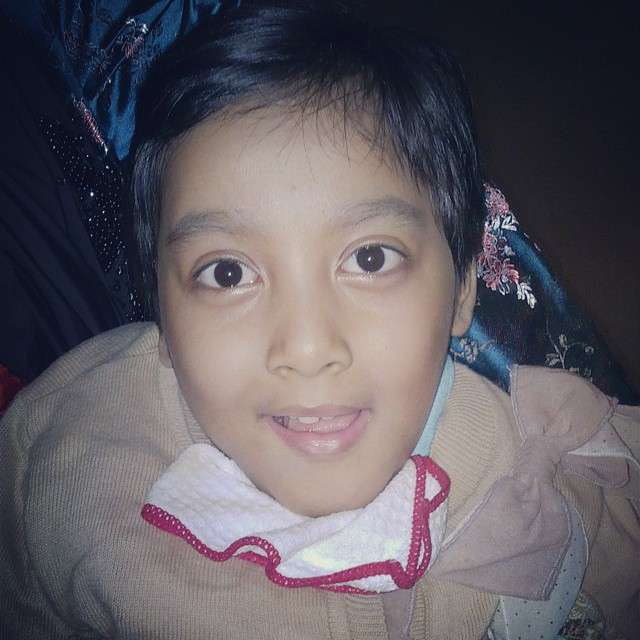 Caca, Putri Bungsu Komeng Semasa Hidup