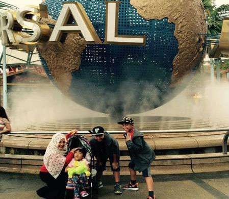 Caca, Putri Bungsu Komeng Semasa Hidup