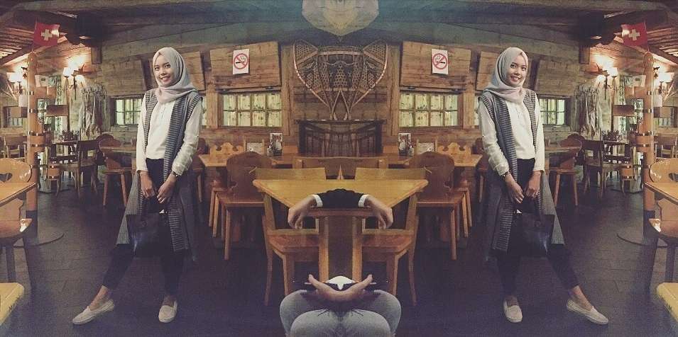 #HOTD: Tesya Noor, Simpel Elegan Tak Lebih dari 3 Warna