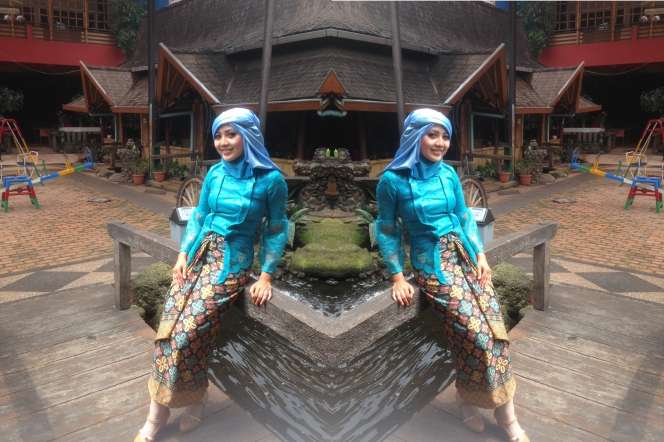 #HOTD: Bangga Berkebaya Kutubaru Dinda Ramadhani Putri