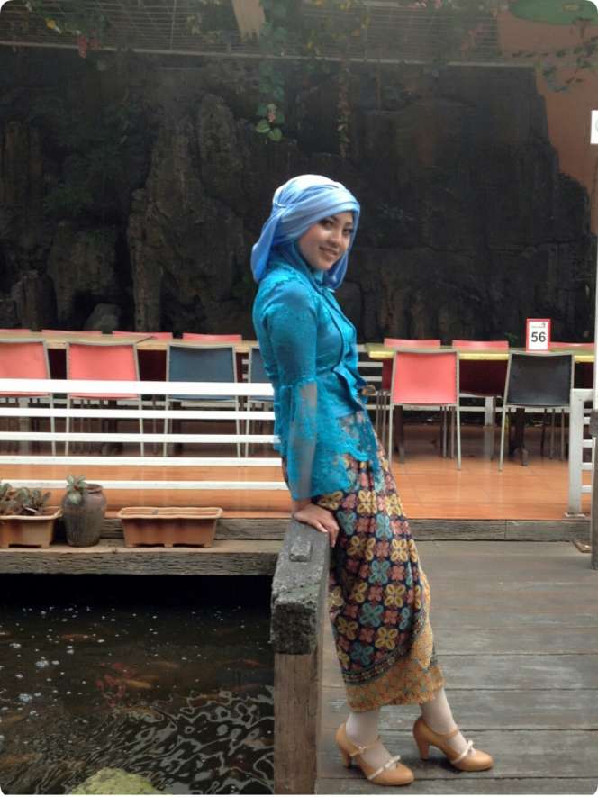 #HOTD: Bangga Berkebaya Kutubaru Dinda Ramadhani Putri