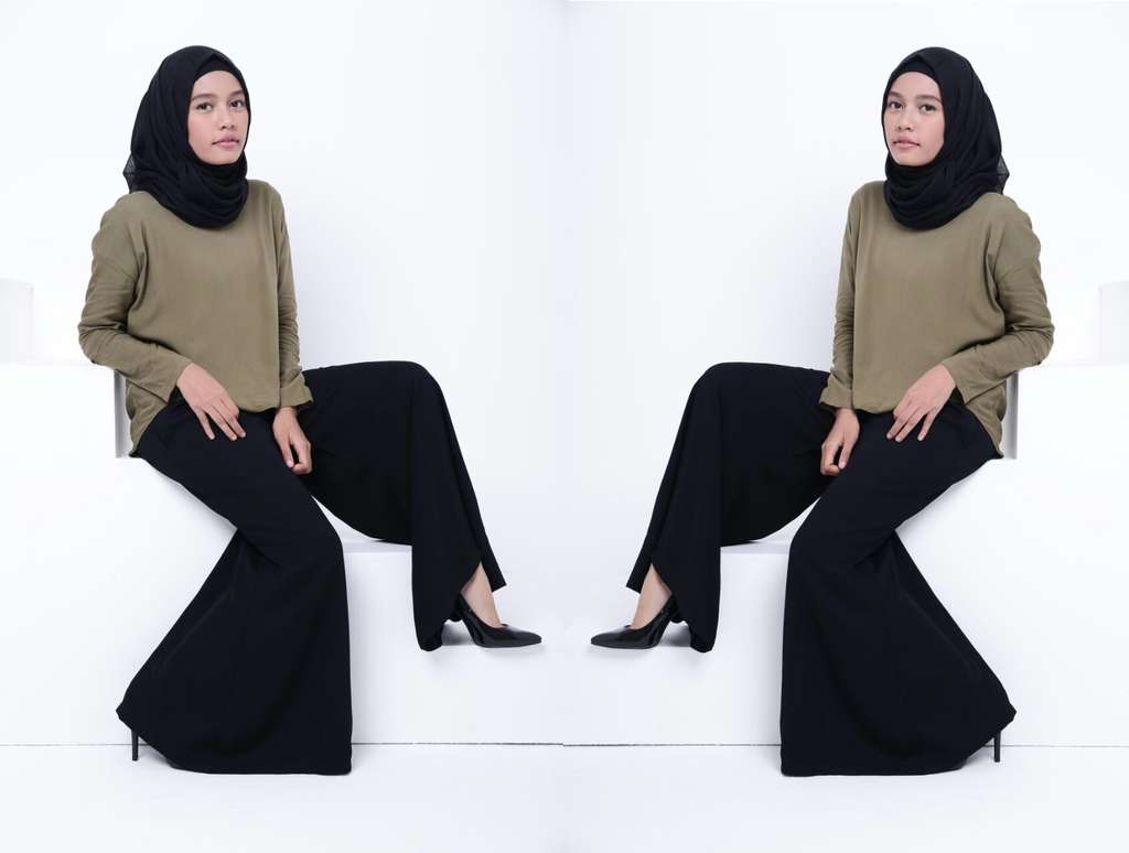 #HOTD: Paduan Simpel Warna Army Prilia Nur Afrida