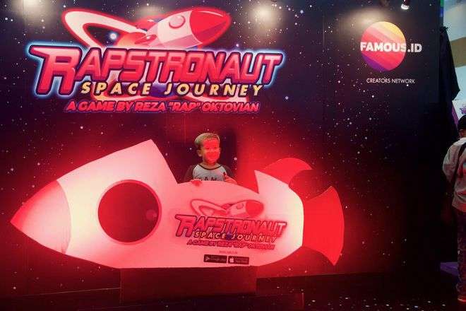 Reza 'Arap' Oktovian Lahirkan Game Buatannya Sendiri