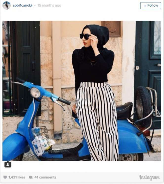Style Hijab Fashionista Mancanegara yang 'Double-Clickable'
