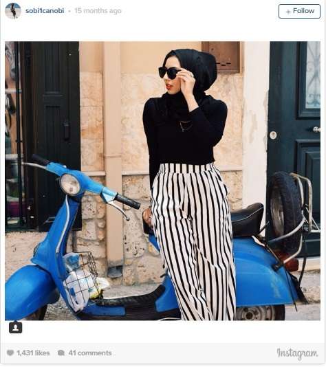 Style Hijab Fashionista Mancanegara yang 'Double-Clickable'