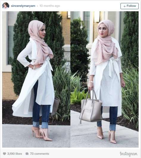 Style Hijab Fashionista Mancanegara yang 'Double-Clickable'
