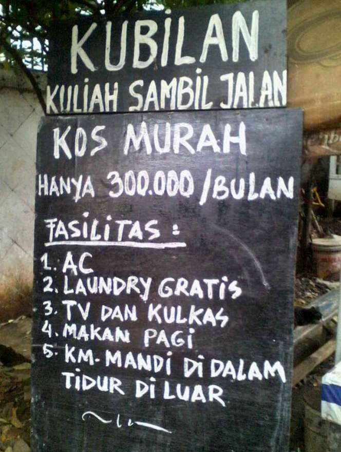 Bikin Ngakak! Petikan Kalimat Kocak Pangkalan Ojek Kubilan
