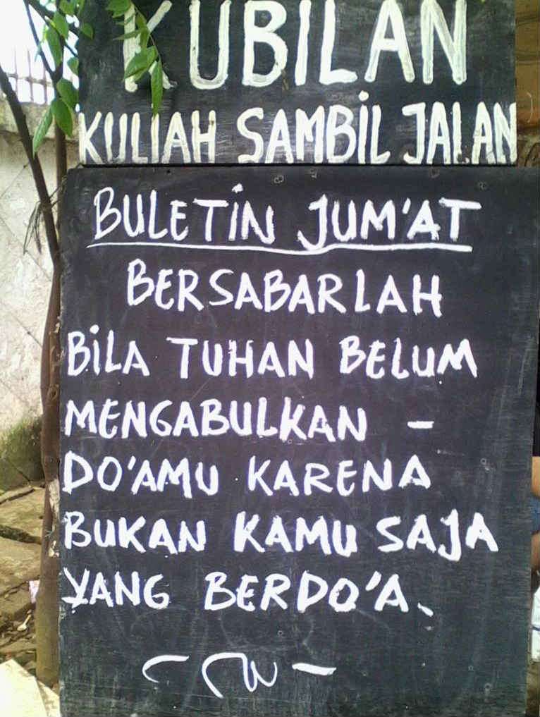 Bikin Ngakak! Petikan Kalimat Kocak Pangkalan Ojek Kubilan