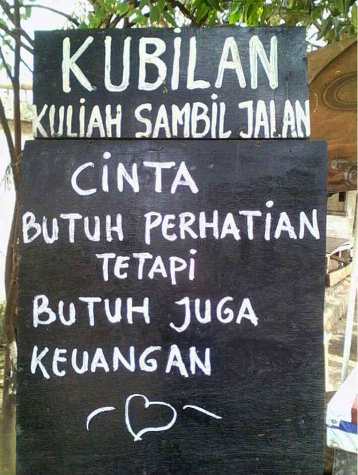 Bikin Ngakak! Petikan Kalimat Kocak Pangkalan Ojek Kubilan