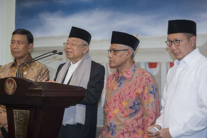 Presiden Jokowi Bertemu Tokoh Agama