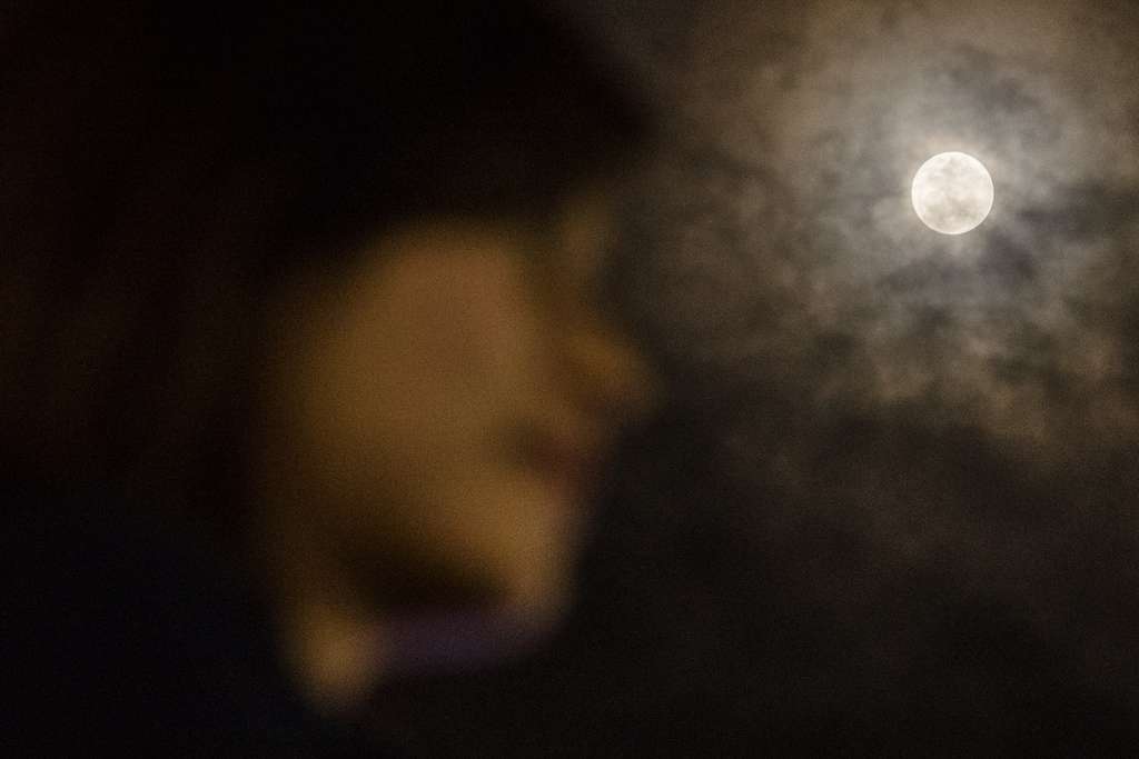 Menikmati Keindahan Supermoon, Masya Allah....