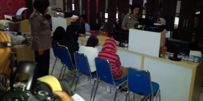 Foto: Deretan Momen Anggita Sari Saat Ditangkap Polisi