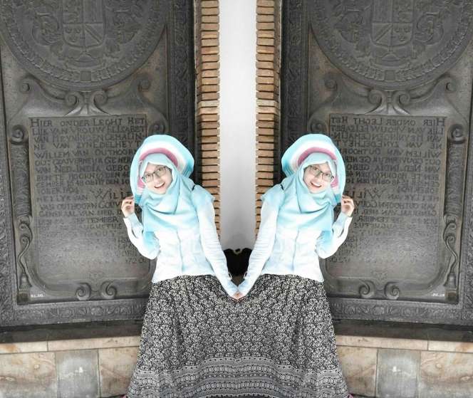 #HOTD: Pilihan Busana Anisa Hani, Nyaman Seharian di Museum