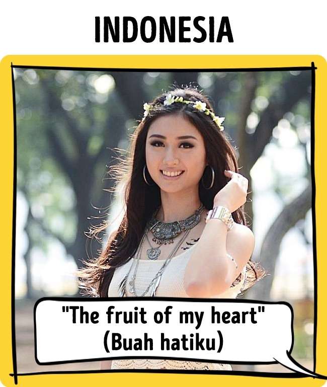 Panggilan-panggilan Gombal untuk Kekasih dari Seluruh Dunia