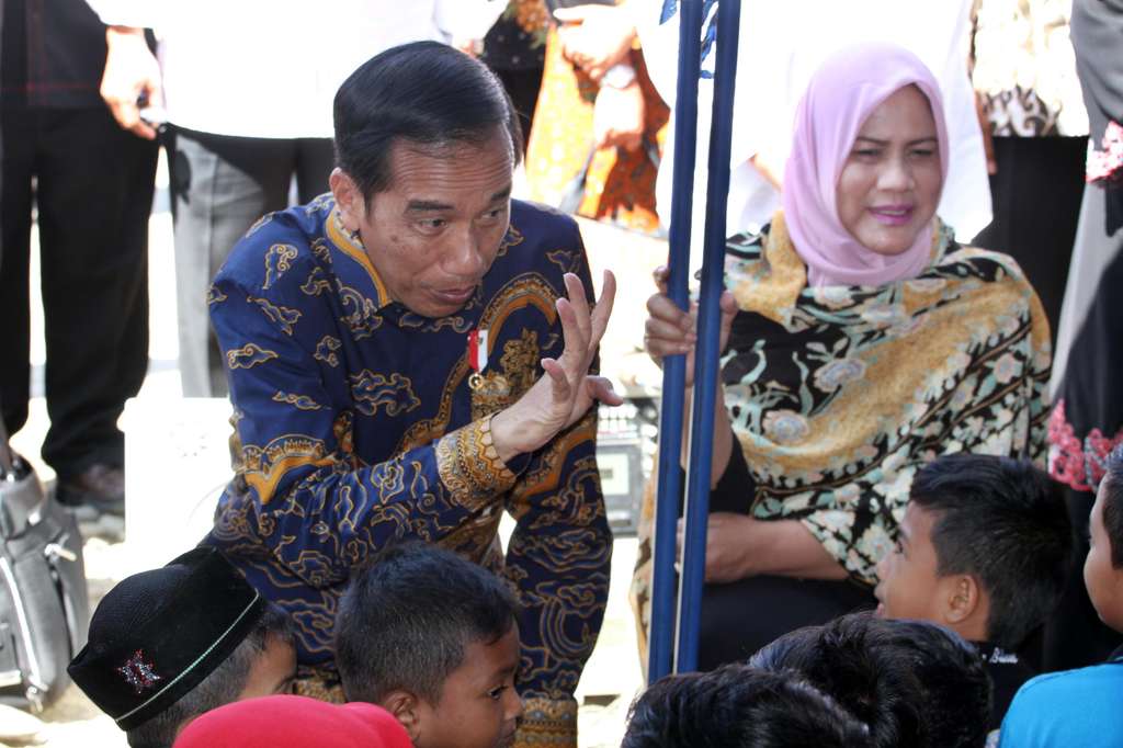 Doa Jokowi di Pidie 