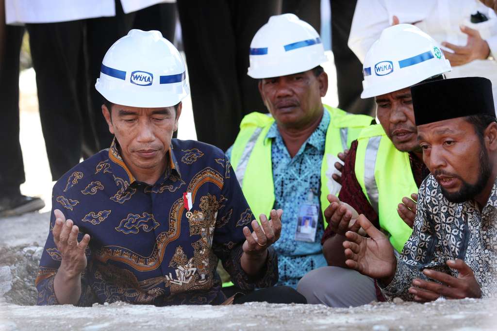 Doa Jokowi di Pidie 