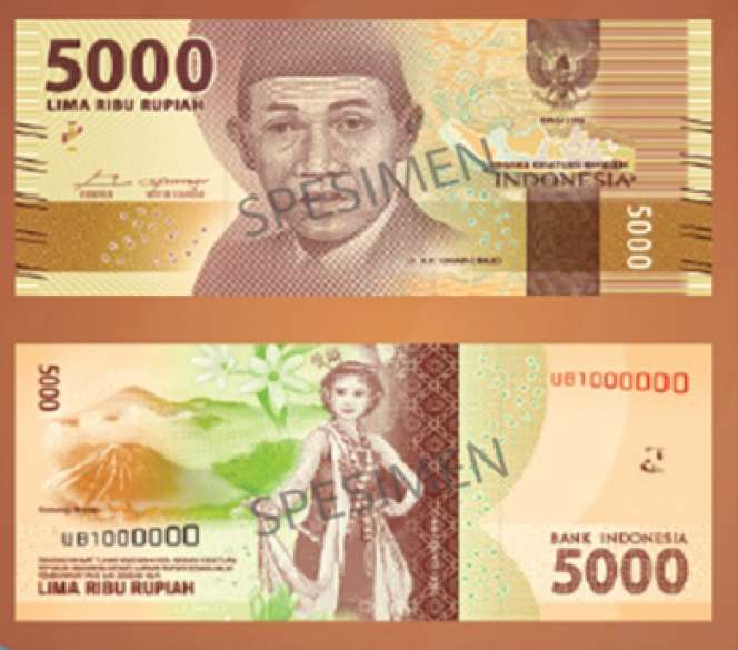Inilah Penampakan Resmi Uang Rupiah Baru