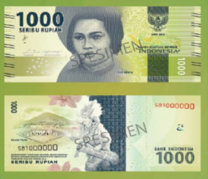 Inilah Penampakan Resmi Uang Rupiah Baru