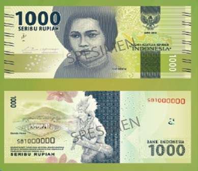 Inilah Penampakan Resmi Uang Rupiah Baru